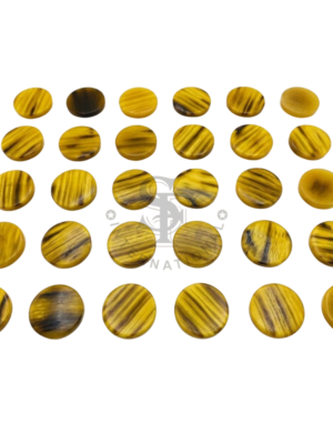 Dyed Yellow Water Buffalo Horn Spacers