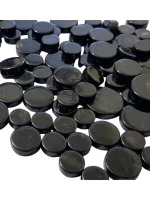 Water Buffalo Horn Black Polished Spacers