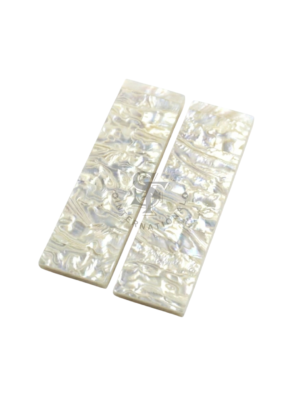White Mother Of Pearl Shell Knife Handle Scales