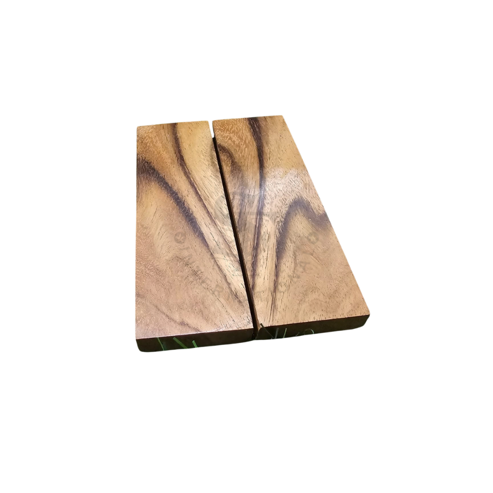 Natural Stabilized Babbol Wood Knife Handle Scales